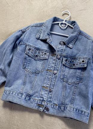 Куртка джинсовая женская2 фото