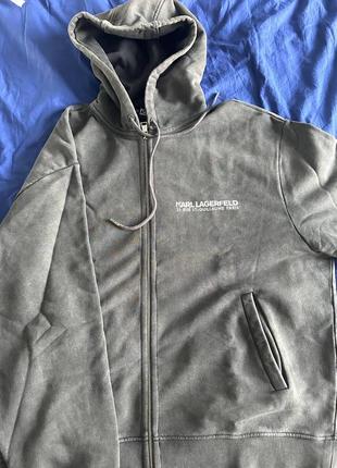 Karl lagerfeld hoodie размер l (оригинал из сша)