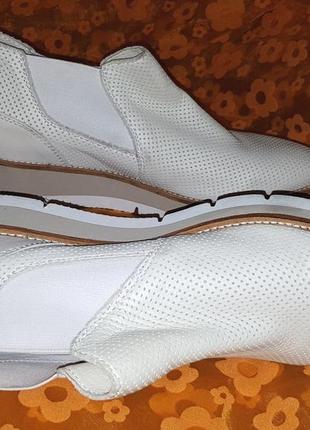 Бежеві черевички alberto la torra р37 нові made in italy шкіра8 фото