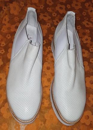 Бежеві черевички alberto la torra р37 нові made in italy шкіра7 фото