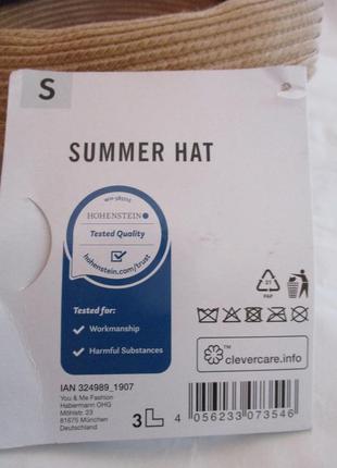 Літня шляпа капелюх esmara5 фото