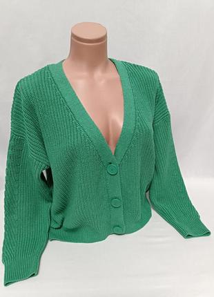 Кофта кардиган оверсайз женская коттон xl/xxl/14/16/42/44/50/52