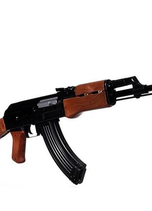 Автомат ак-47 детский на аккумуляторе пластик 83 см кал. 6 мм