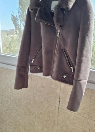 Дубленка косуха куртка искусственная