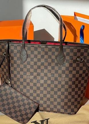 Louis vuitton neverfull brown