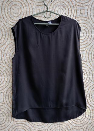 Стильная блузка черного цвета, бренд h&amp;m divided