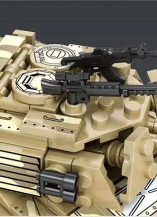 Конструктор модель важкого танка хаммер із 432 деталей 7