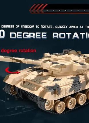 Танк fancy stunt на радиоуправлении боевая машина на  батарейках