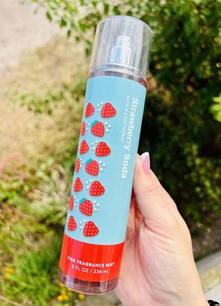 Міст / спрей для тіла strawberry soda від bath&body works