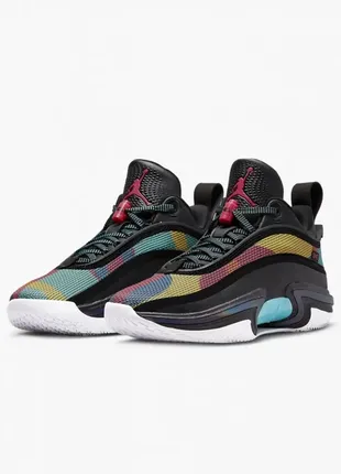 Кроссовки air jordan xxxvi low washed teal black dh0833-063