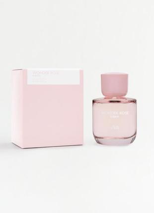 Квіткова парфумована вода zara wonder rose sublime
