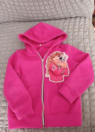 Тепла кофта на флісі,зріст 104-110