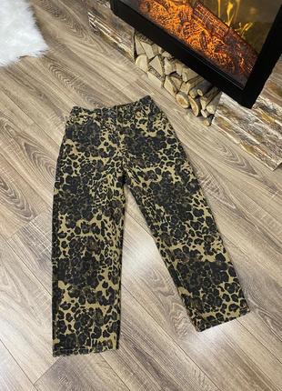 Джинси брюки нові леопардові5 фото