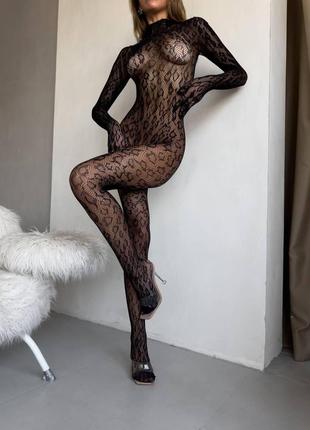 Красивое качественное женское нижнее белье, боди сетка ,сексуальное белье, бодистокинг, размер хs/l