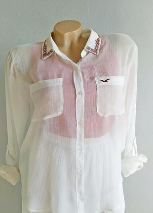 Sale! сорочка, блуза з жатої тканини, оригінал*2 фото