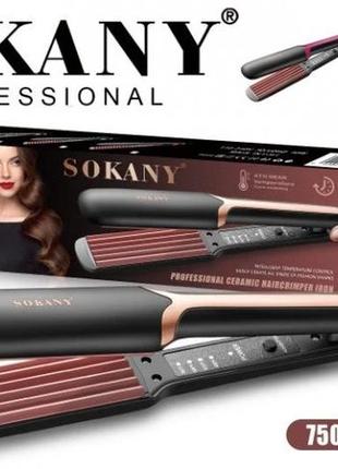 Професійна плойка для волосся, щипці для укладання волосся, швидке нагрівання з індикатором роботи sk-1906