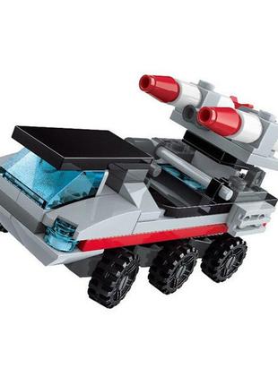 Конструктор qman 1418q-1-8 військовий транспорт 74-101 деталь  пускова установка