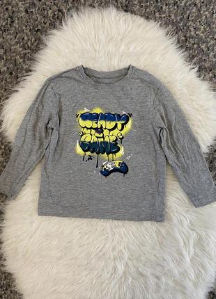 Бавовняна футболка з довгими рукавами /реглан для хлопчика primark