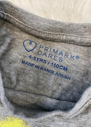 Хлопковая футболка с длинными рукавами /реглан для мальчика primark5 фото