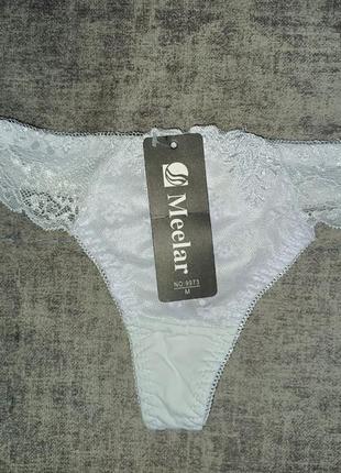 Стрінги з мережевними вставками