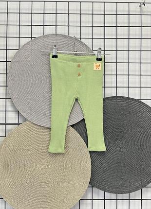 Лосіни на дівчинку 74 см. в рубчик