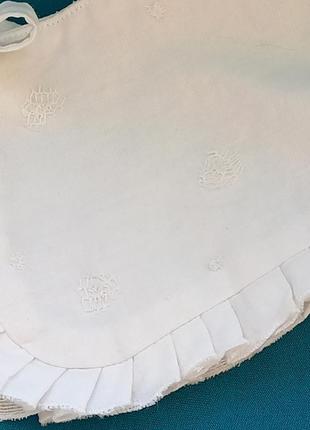 Набор из накладного воротничка и резинки для волос белого цвета в романтичном стиле 🌹❤