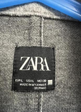 Сіре пальто zara3 фото
