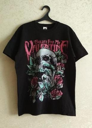 Чоловіча футболка bullet for my valentine (m-l) мерч оригінал