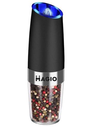 Мельница для соли magio mg-211, мельница для измельчения специй перца соли, мельницы для соли cj-992 и перца