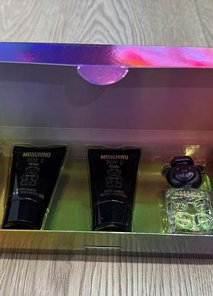 Парфумований набір moschino toy 2 pearl