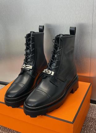 Осінні черевики в стилі black hermes