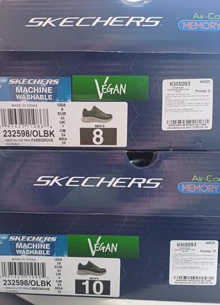 Кроссовки skechers skech-lite pro - faregrove 232598 olbk размеры 41,43 оригинал10 фото