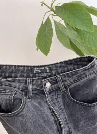 Джинсы женские широкие мом prettylittlething denim jeans xs-m6 фото