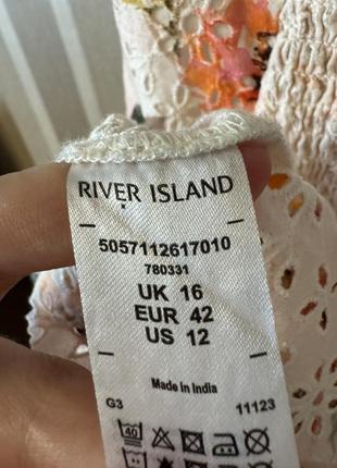 Корсетный топ в цветочек river island5 фото