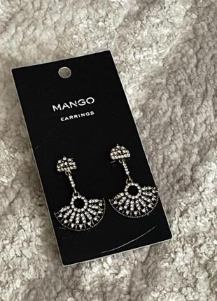 Новые серьги mango