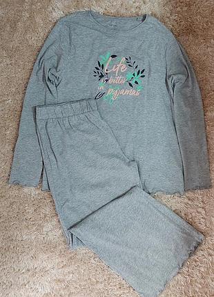 Трикотажна піжама, анг. 12-14 р. (євро 40-42 р.)