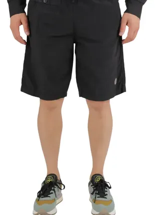 Шорти stone island econyl® regular fit swim trunks black