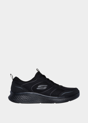 Оригинальные женские кроссовки skechers/скечерс черного цвета