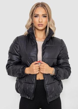 Куртка женская демисезонная, цвет черный,  размеры s, m, l, xl, xxl fa_010358