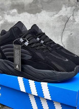 Чоловічі зимові кросівки adidas yeezy 700. мужские зимние кроссовки адидас.