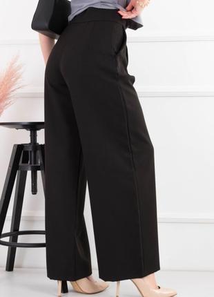 Жіночі класичні штани брюки палаццо весна літо6 фото