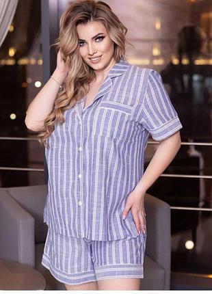 Пижама в полоску primark uk10-12