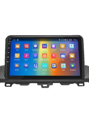 Штатна магнітола lesko для honda accord x 2017-2020 екран 9" 4/64 gb carplay 4g wi-fi gps prime