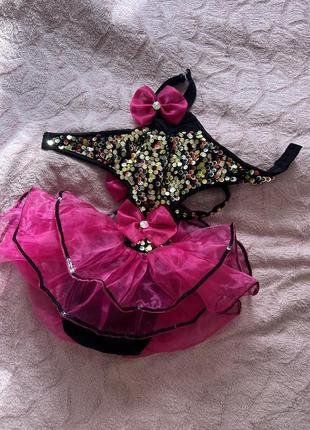 Glamour costumes костюм для девочки 4-6 лет для выступлений