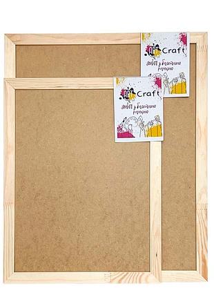 Двп шлифованное с багетной рамкой artcraft 40*50 17036