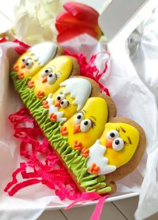 Пряники на великдень, дитячі пряники,пряник,подарунок дитині, великодні пряники