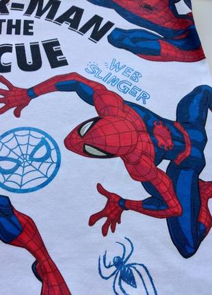 ❤️фирменная футболка marvel spider man на 5-6 лет5 фото
