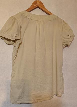 Женская хлопоковая блуза marks & spencer блузка m l uk14 46 48 хлопок2 фото