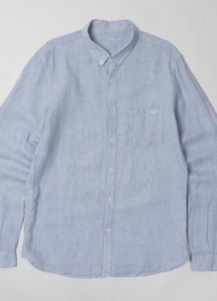 Adolfo dominguez linen shirt&nbsp;&nbsp;мужская рубашка2 фото