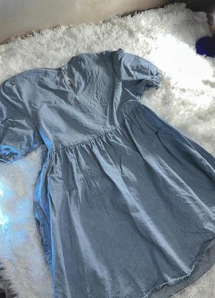 Джинсовое платье с карманами new look4 фото